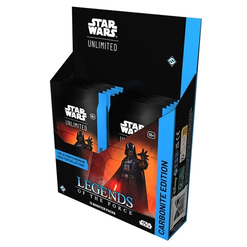 Legends of the Force - Carbonite Booster Box Display (12 Booster Packs) - Star Wars unlimited